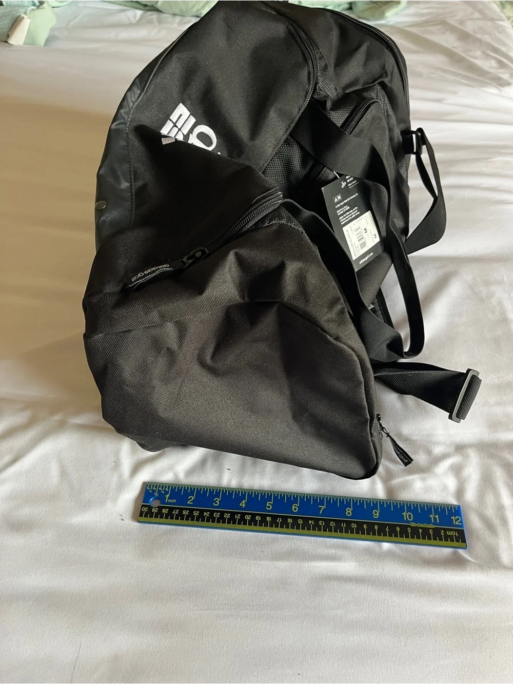 Adidas Golf / Travel / Gym Bag - Black Duffel Dish ESPN Media Promo